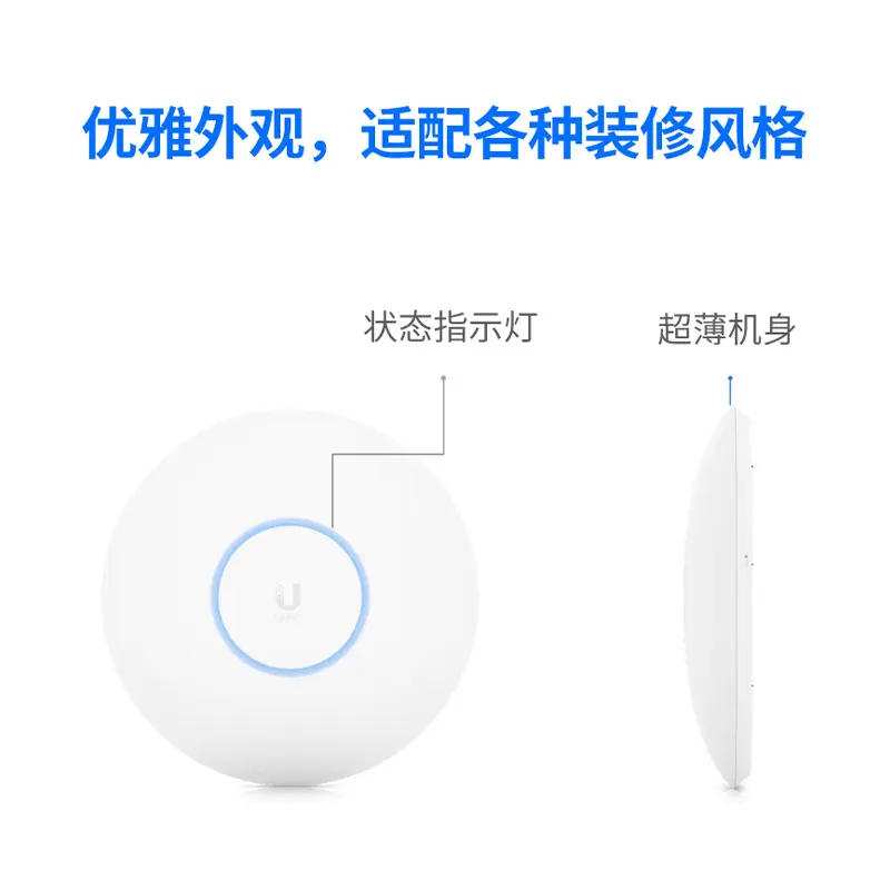 UniFi U6 + Enterprise-class Gigabit Ceiling Access Point WiFi6 Indoor AP Dual Band