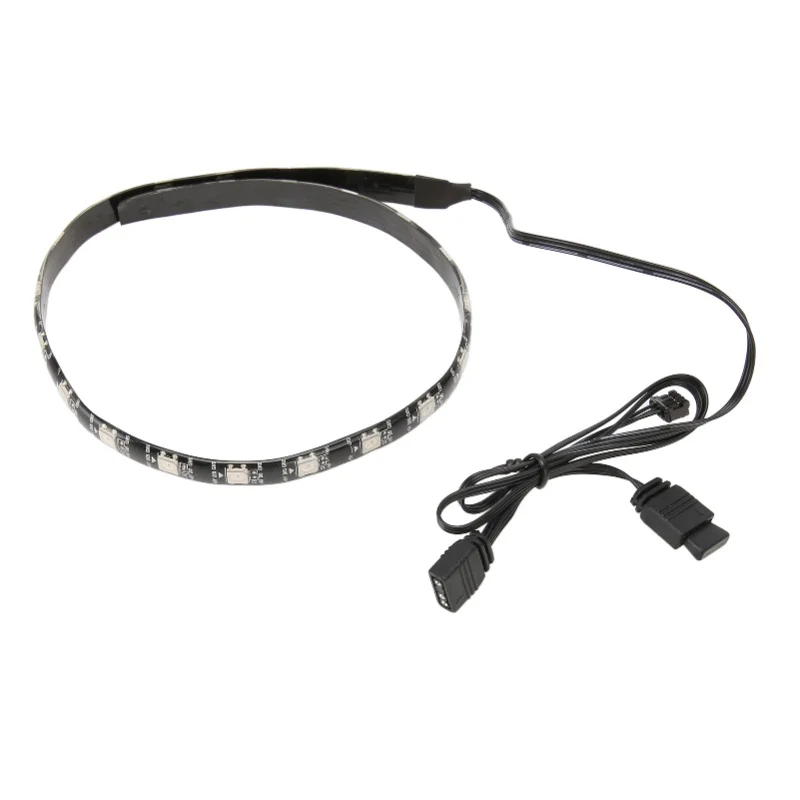 PC LED Light Strip 15.7in Magnetic 5V ARGB Aura Sync Customizable PC Case LED Strip For Computer Chassis Decoration