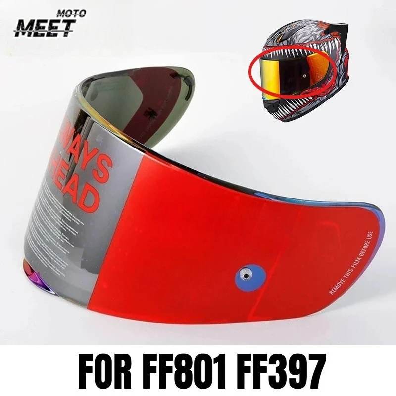 For LS2 FF801 FF320 Helmet Wind Shield Helmet Visor Replacement Parts Capacete De Moto Cascos Para Moto Helmet Accessories
