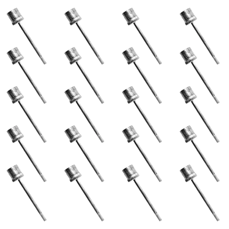 

U2jb 20pcs из нержавеющей стали надувной иглы с отверстием воздуха надувающий штифт