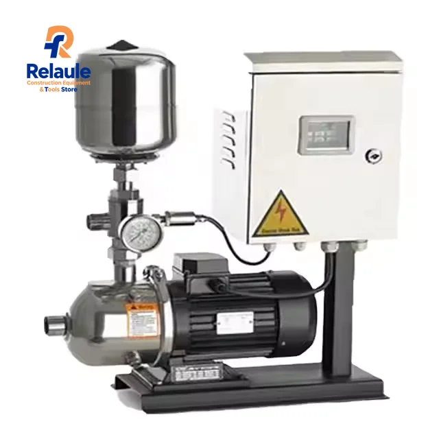 Automatic Stainless Steel VFD Water Boo-ster Pump House 0-30Bar Pressure Water Supply Electric Multistage Pump
