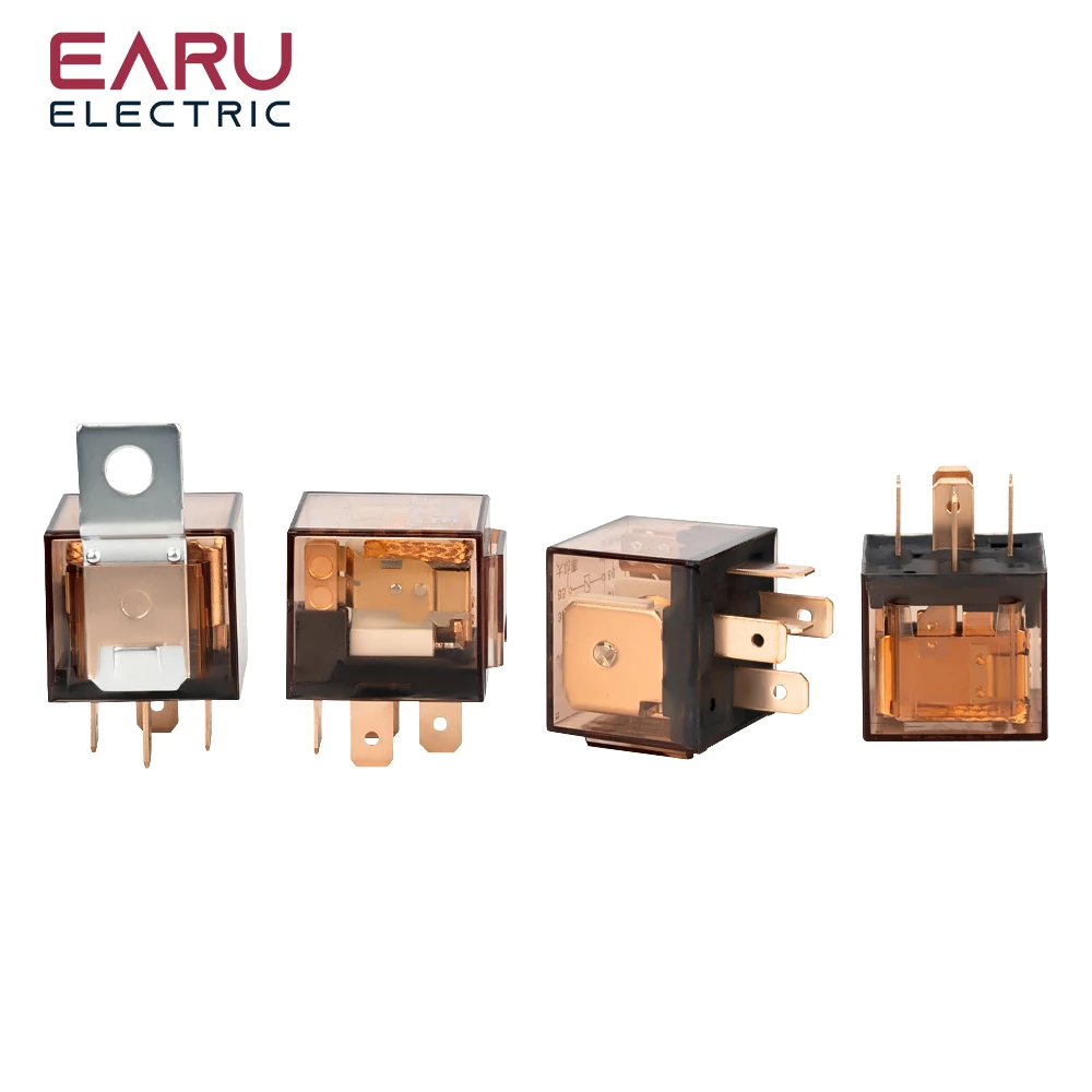 1pcs Waterproof Automotive Relay 12V 100A 5Pin SPDT Car Control Device Car Relays DC 24V High Capacity Switching