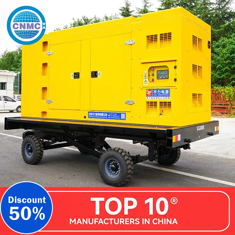 

Emergency Power Supply Customizable Silent Generator 50KW/80KW/100KW/200KW Set Suitable for Industrial & Commercial Activities