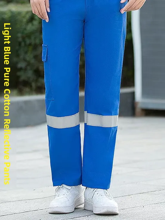 

Pure Cotton Workwear Pants for Men Welding Resistant Anti-Scalding Wearable in Coal Mine Underund ip Spring Aut...