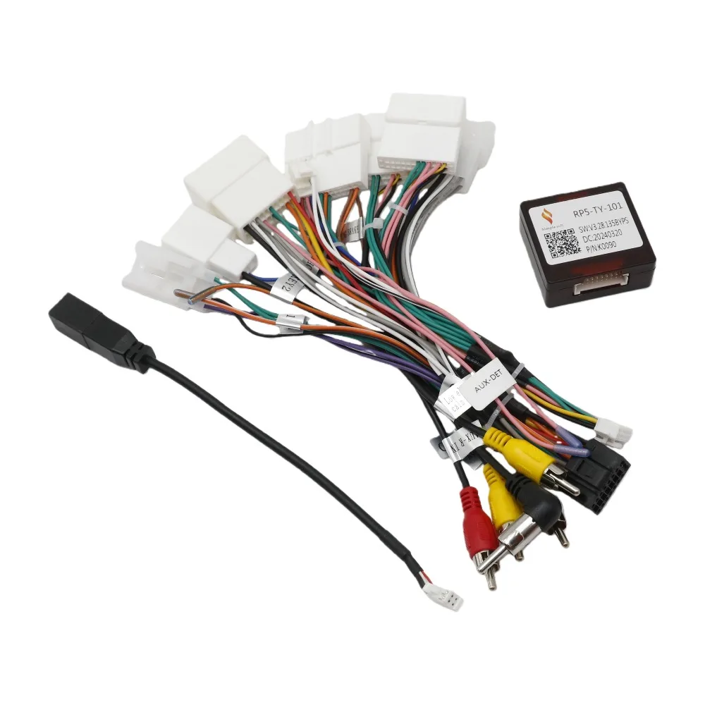 

16-контактный комплект проводки CANBUS для Toyota Levin/RAV4/Camry | Радиоадаптер Android