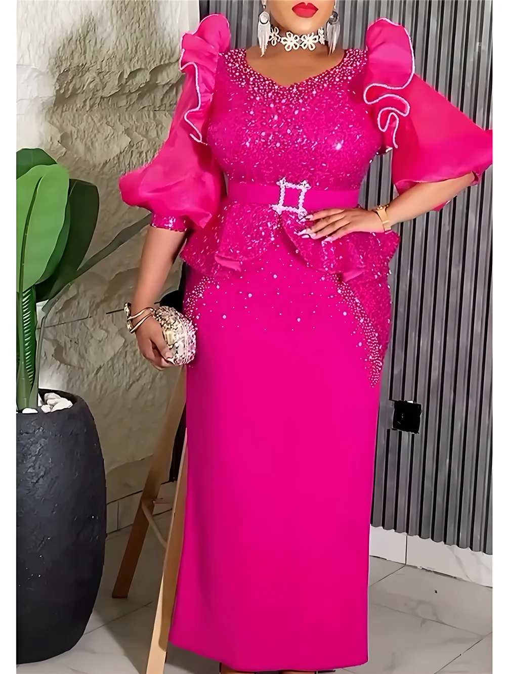 green emerald velvet dress Amazon.com: African Dresses Women Traditional Dashiki Long Party Dress 1051  M : Clothing, Shoes & Jewelry