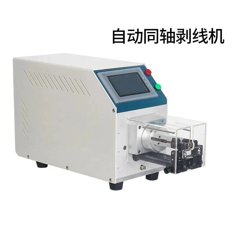 Semi Automatic Coaxial Wire Stripping Machine Multi Layer Sheathed Cable Stripper for New Energy Harness Computer Wire