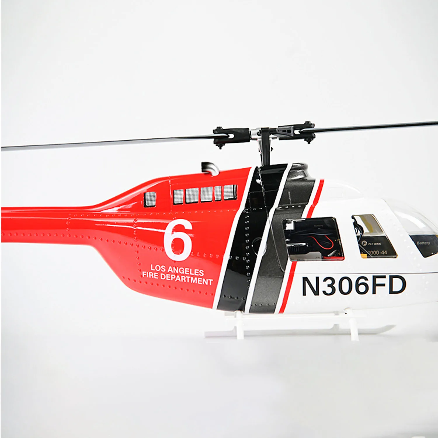 Model helikoptera wojskowego RC Mini zabawka na prezent 6CH FLYWING 206 V3 RTF Zmontowany inteligentny dron z bezszczotkowym silnikiem GPS Hobby