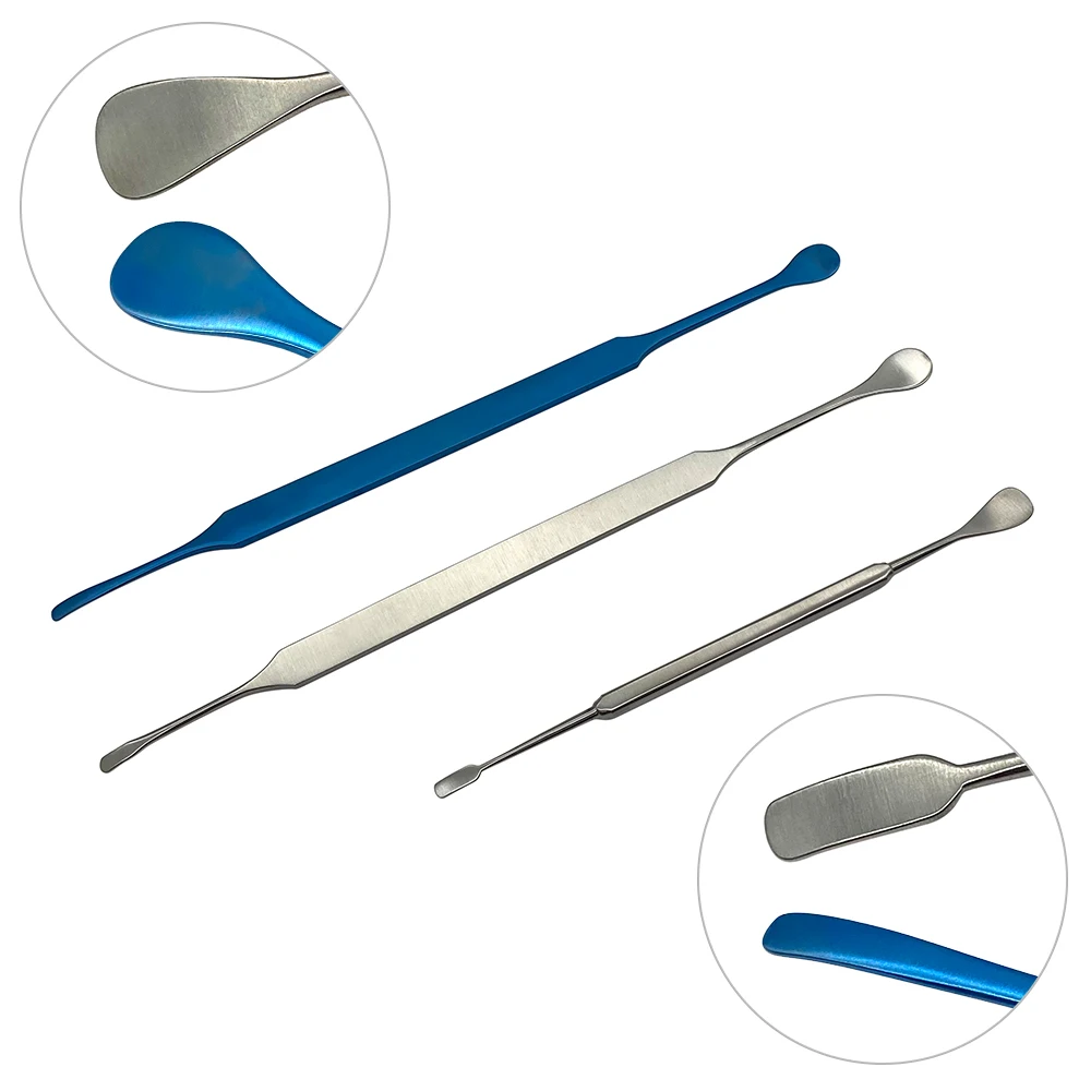 Double élévateur nasal en acier inoxydable pour personnes âgées, dissecteur antarctique, instruments de proporplastique, outil de beauté