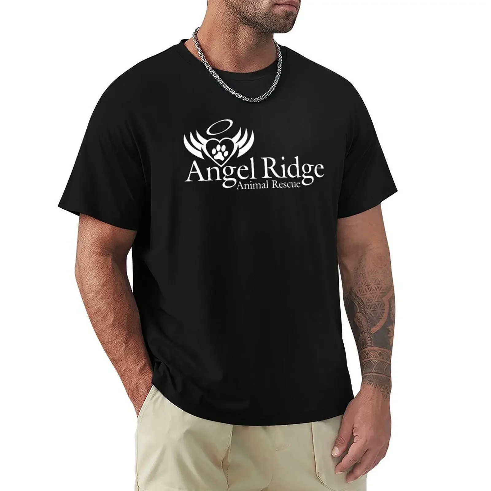 

Angel Ridge Animal Rescue T-Shirt essential t shirt graphic t shirt vintage baggy shirts cute tops slim fit t shirts for men