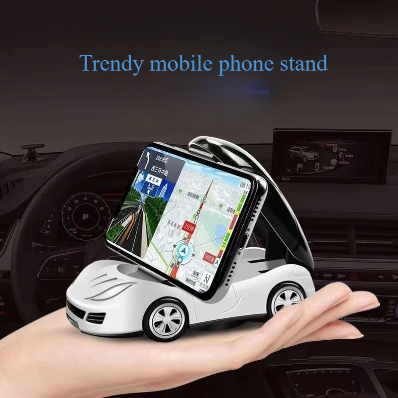 

New mobile phone stand, car rotatable center console, instrument panel, car model, navigation stand, creative decorative piece