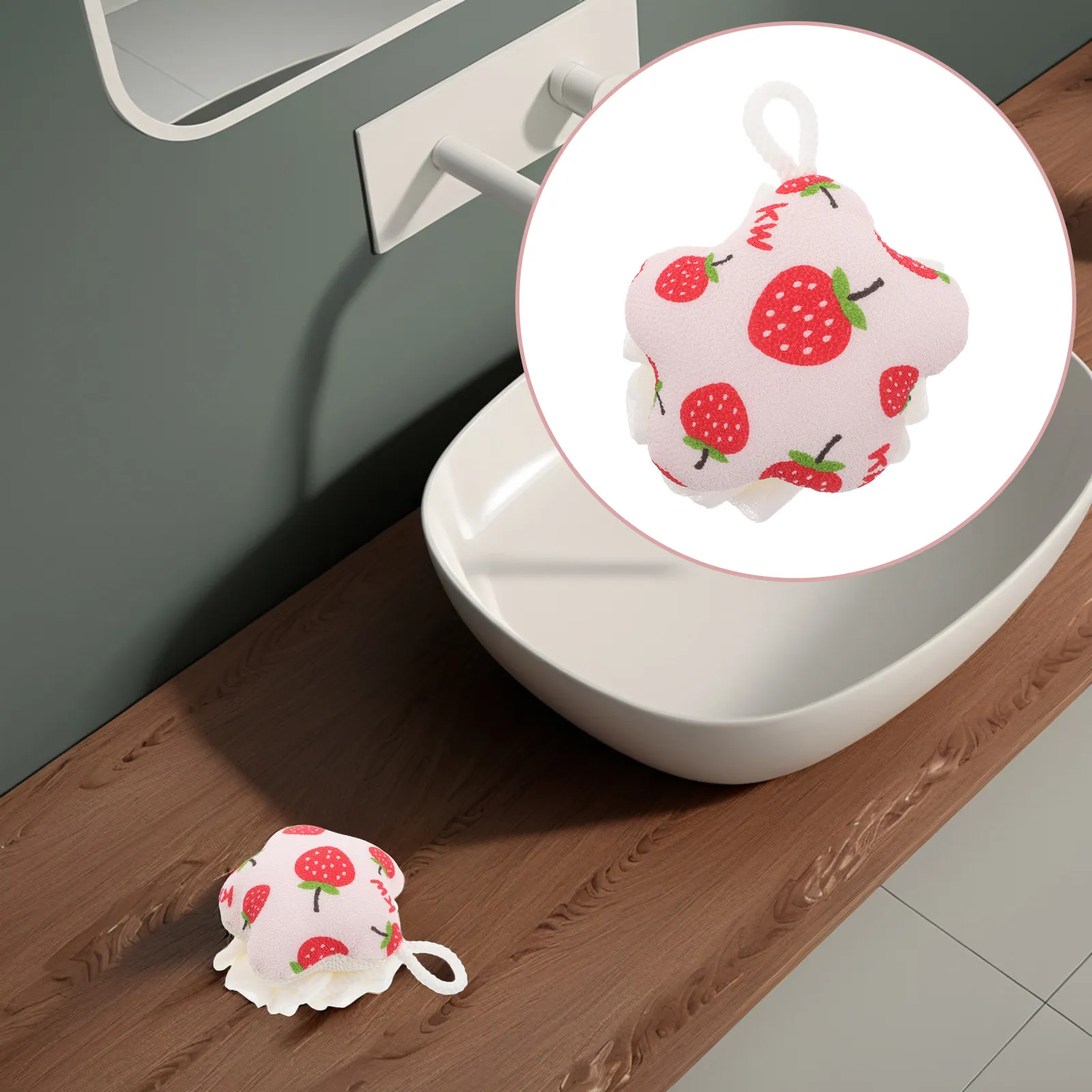 

Мочалка-шар для душа, скраб для тела, губка-мочалка для спины, аксессуары для ванной, для очищения кожи