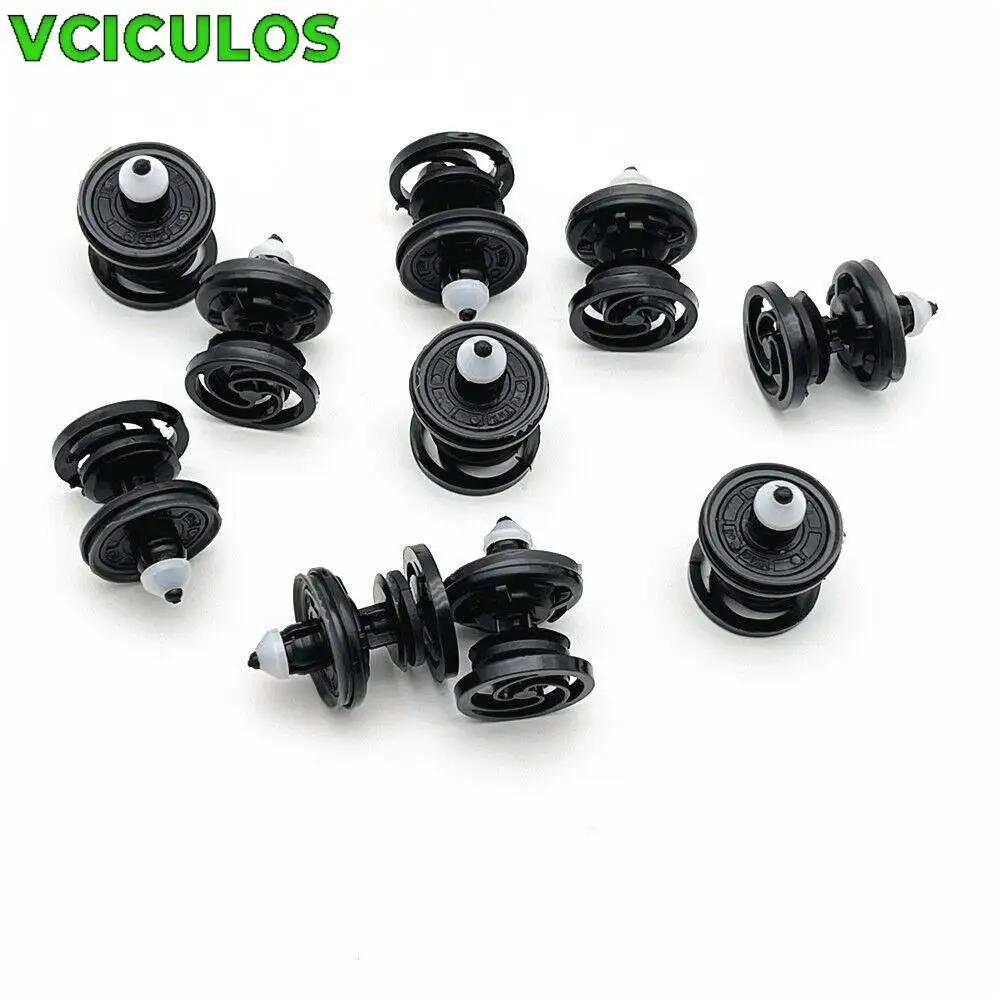

10Pcs Door Trim Panel Clips Buckle 7L6868243 For VW Polo 6RJetta Golf GTI MK6 Passat Audi Car Interior Exterior Accessories Part