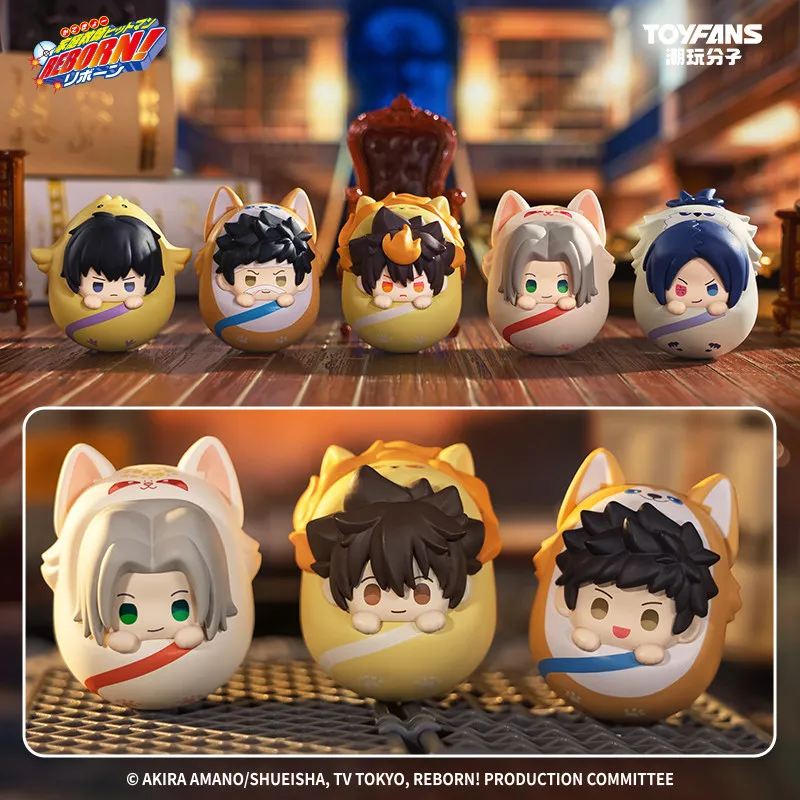Katekyo Hitman Reborn Blind Box Toys Roly-poly Toy Anime Action Figure Sawada Tsunayoshi Doll Model Toys - view 3