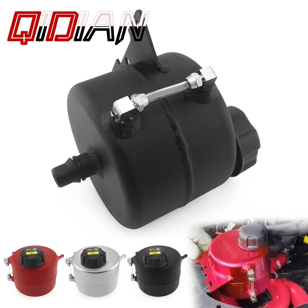 

Car Aluminum For MINI Cooper Countryman R55 R56 R57 R60 R61 Coolant Header Expansion Overflow Water Tank & Cap Reservoir Can