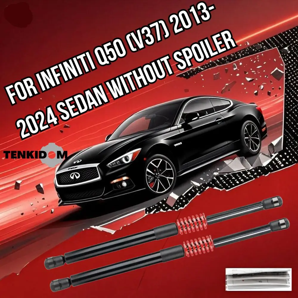 

Подъемные опоры багажника для седана Infiniti Q50 (V37) 2013-2024 без спойлера, амортизаторы для автомобилей с пружинами Liftgate