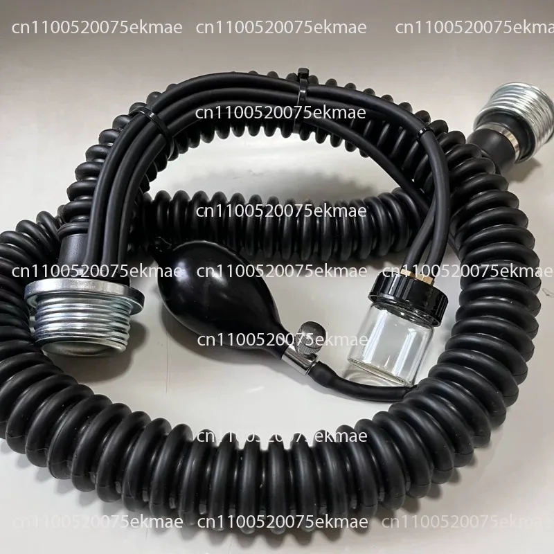 Latest Special Metal Connector for Gas Mask Air Hose Rubber Tube Gas Inlet