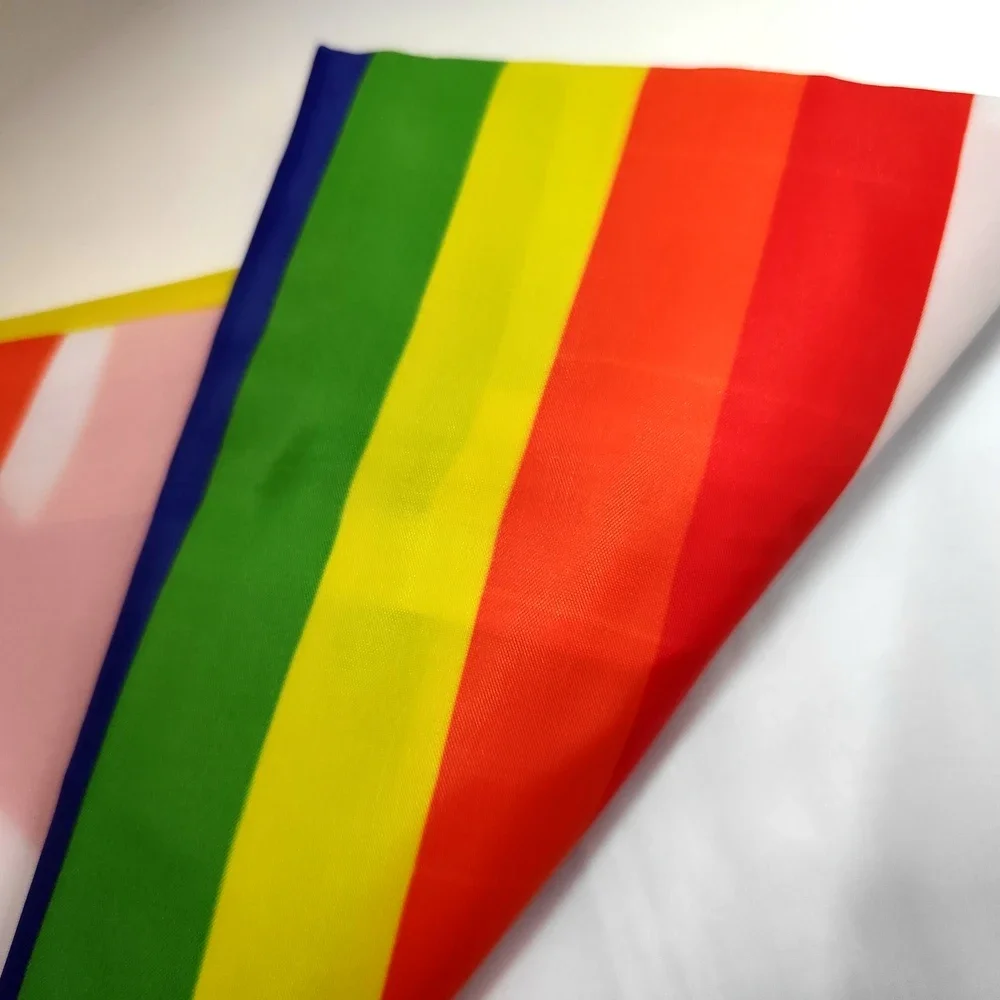 علم فخر مثلي الجنس قوس قزح للزينة في الهواء الطلق ، إسرائيل ، إسرائيل ، العبرية ، 90x150cm #4