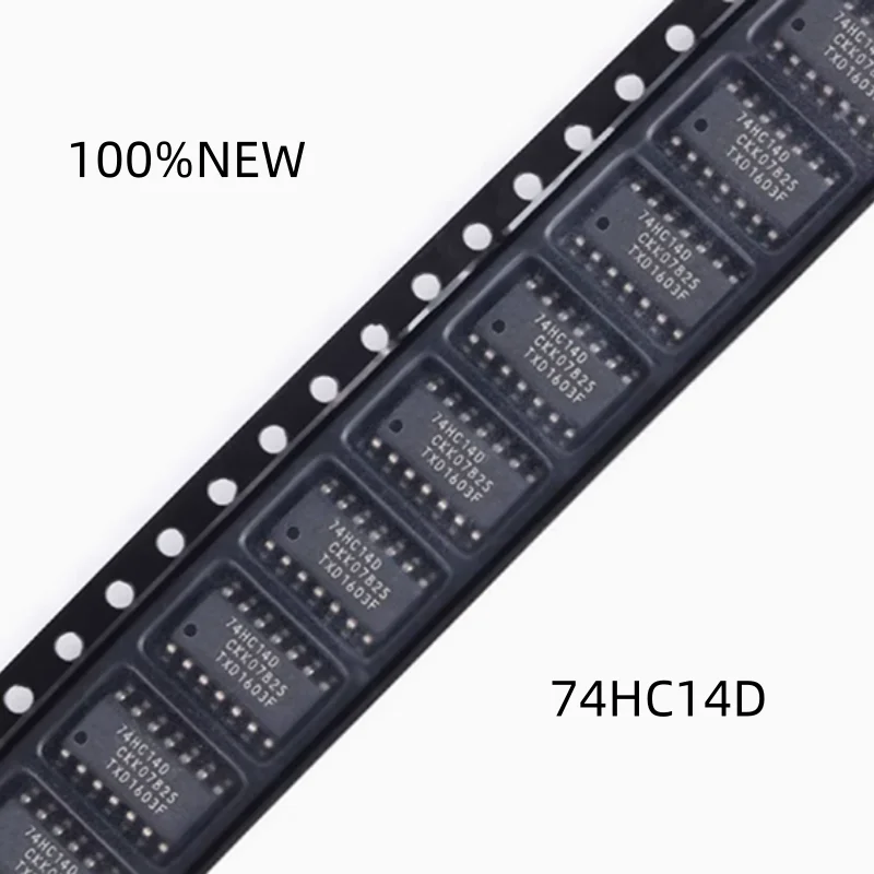(10 Pieces) 100% New 74Hc14D,653 74Hc14D Sop-14 Hex Inverting Schmitt Trigger Logic Chip