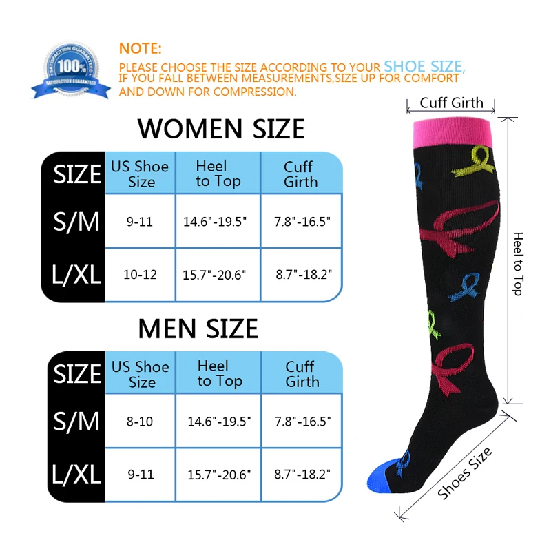 58 Styles Men Women Compression Socks Fit For Sports Varicose Veins Socks Animal Outdoor Running Cycling Long Pressure Stockings