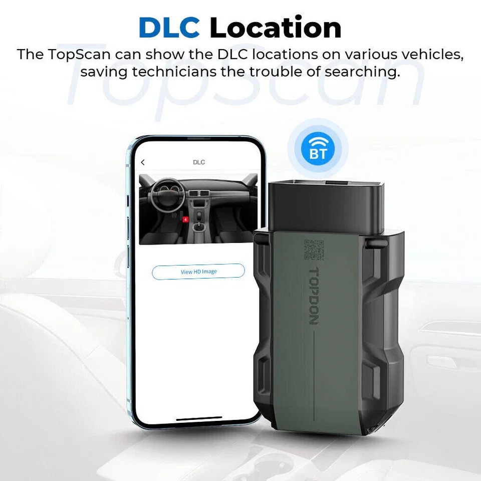 TOPDON TopScan Pro Bluetooth OBD2 Scanner Full System Diagnostic Tool with 13 Reset Services and Bidirectional Control for iOS/Android view 7