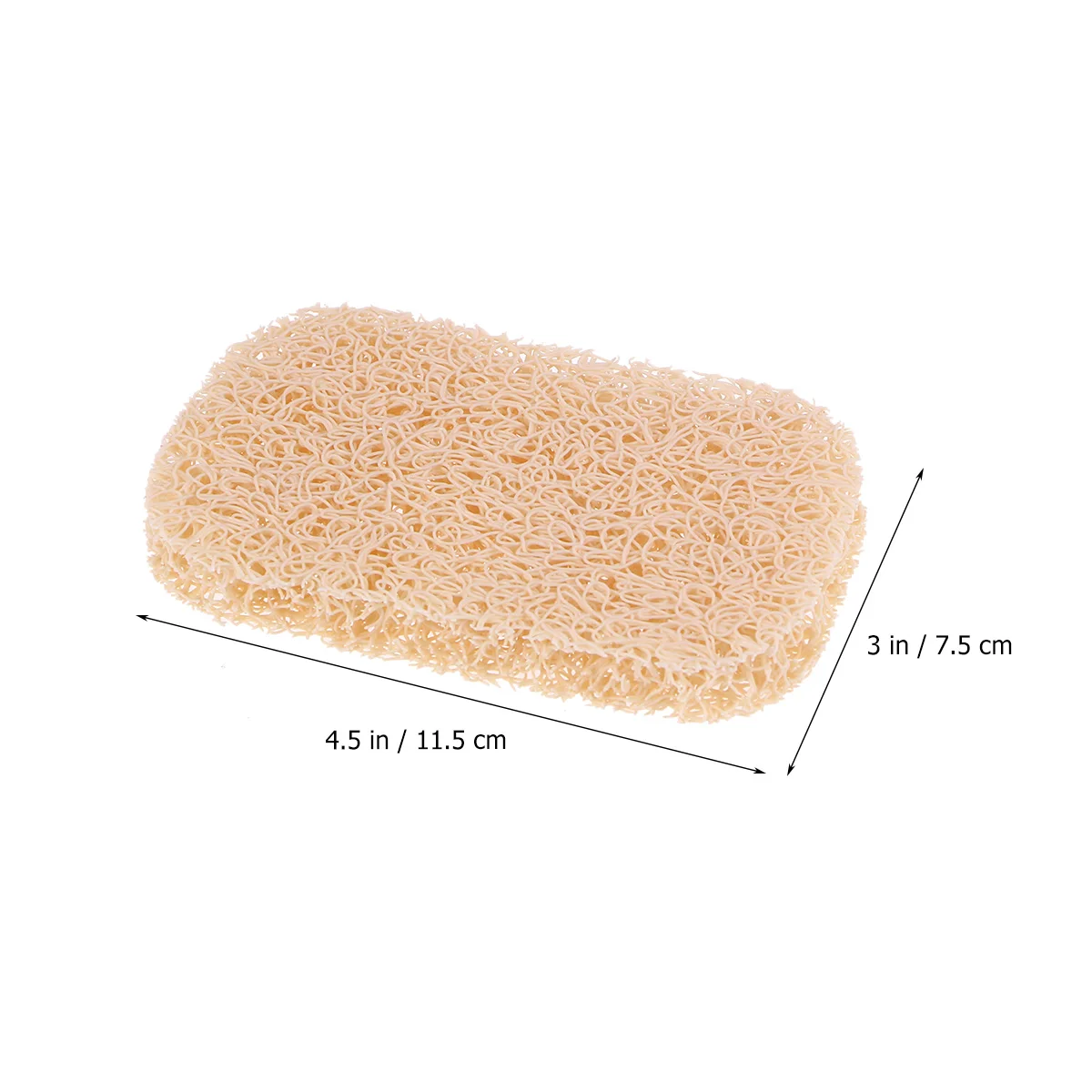

PVC Anti-slip Soap Holder Dish Keeps Soap Dry Clean Long-lasting Drainage Design Portable Box for Bathroom Kitchen Sinks