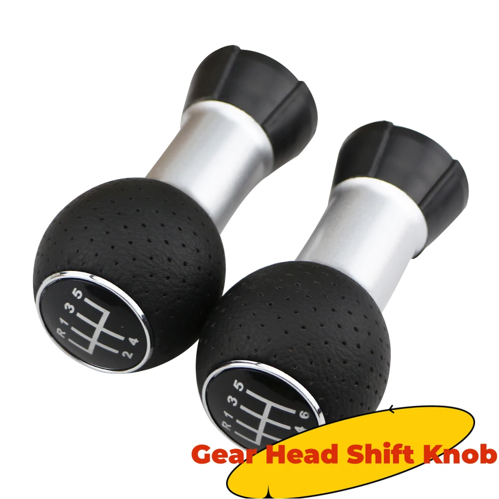 5/6 Speed Car Shift Gear Knob 10mm For Audi Skoda Seat A3 A4 B6 B7 B8 A6 S4 B8 8K A5 8T Q5 8R for Volkswagen Vw Passat Golf