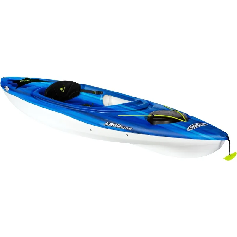 Premium Sit-in Recreational Kayak - Exo Cooler Bag Included - 10 ft - Blue Coral