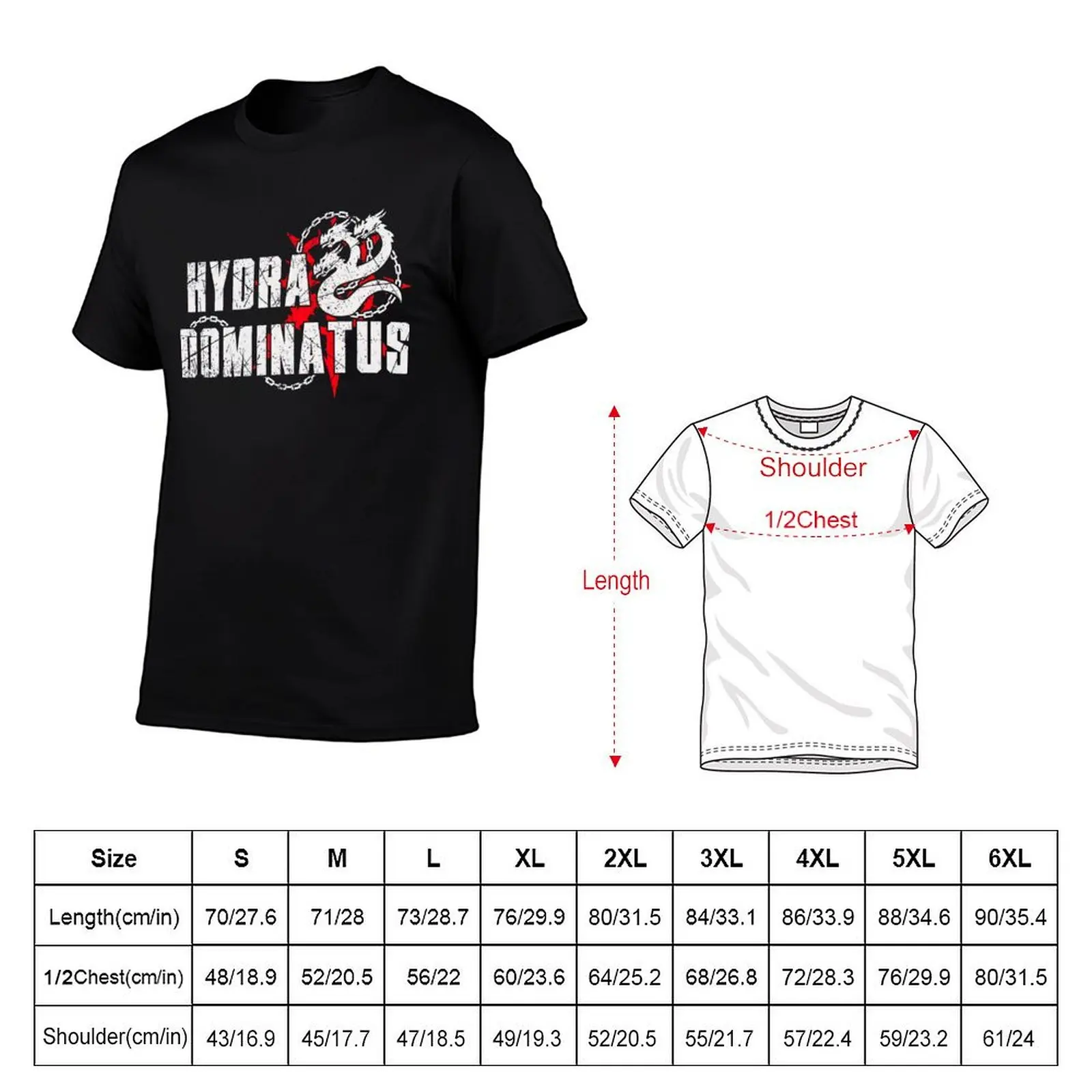 shirt casual shirts t vintage man man Dominatus man t T-Shirt shirts plain t Hydra graphic for men for