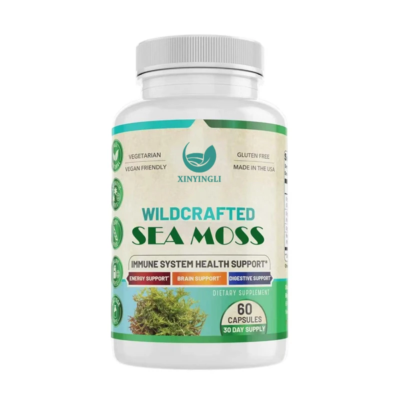 

Organic seaweed | immune support, bladder, burdock root and pepper extract, all natural, dairy free, gluten free, 60 capsules