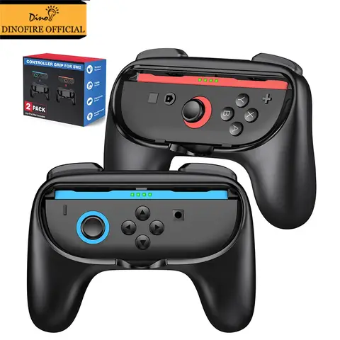 DinoFire for Switch 2 Joy-Con Grip El Tutacağı Konforlu El Tutacağı Switch 2 Kontrol Cihazı Aksesuarları Kiti Joycon için Tutacaklar