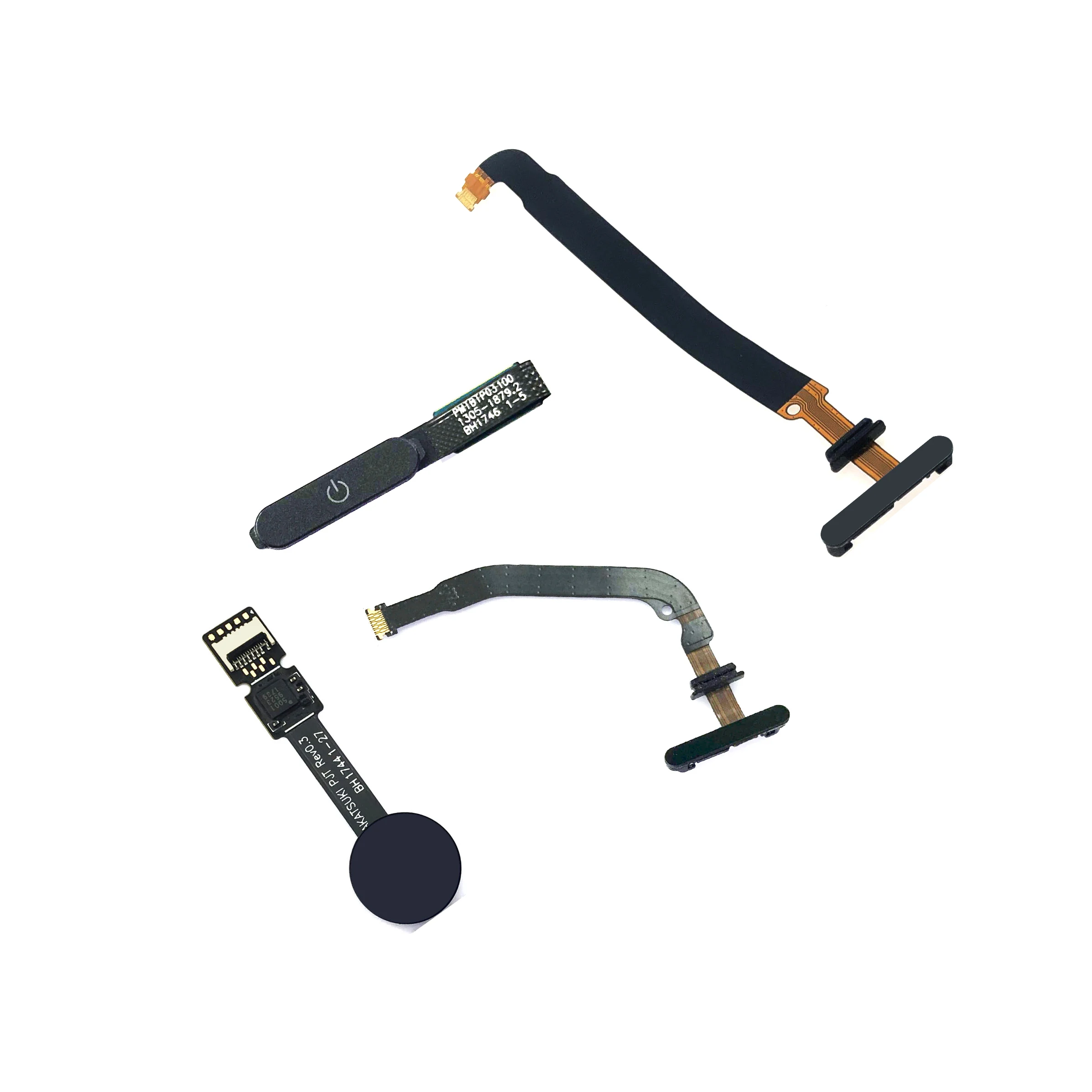 For Sony Xperia X1 X5 Home Button Fingerprint Cable XZ Premium G8142 XZ2 XZ3 Power Sensor Flex Cable Touch Ribbon Repair Parts