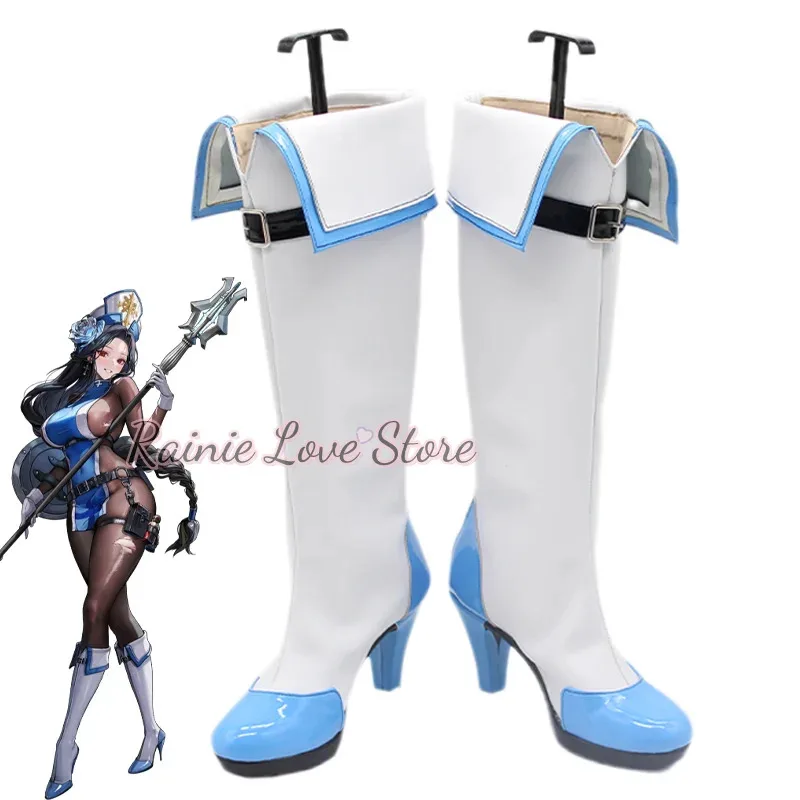 

Game Goddess of Victory: NIKKE Maiden: Ice Rose Cosplay Shoes Maiden Cosplay Boots Adult Women Men For Hallowmas Party Prop