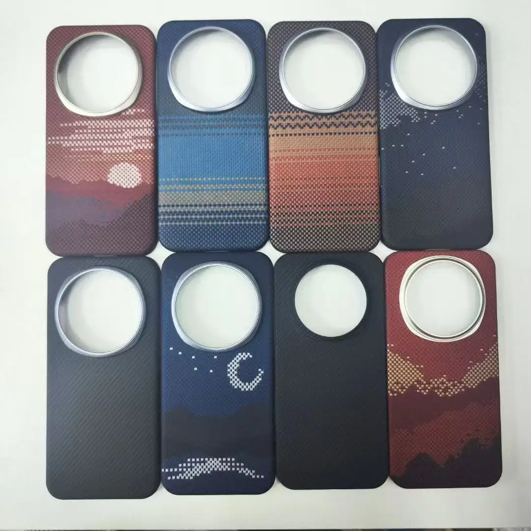 حافظة هاتف مغناطيسية حقيقية 600D من ألياف الكربون الأراميد لهاتف Honor Magic 8 Pro 5G Global Magic8 Magic8Pro Magsafe #2