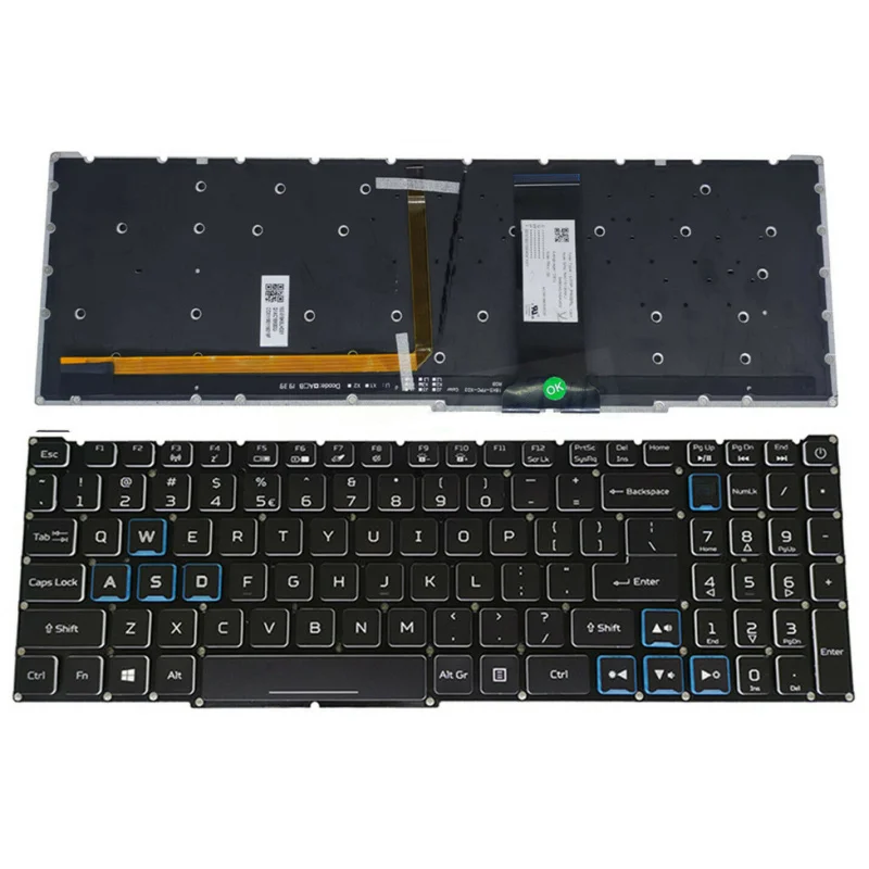 

LL+ New Keyboard For Acer Predator Helios 300 PH317-54 PH317-54-70Z5 PH317-54-77TH