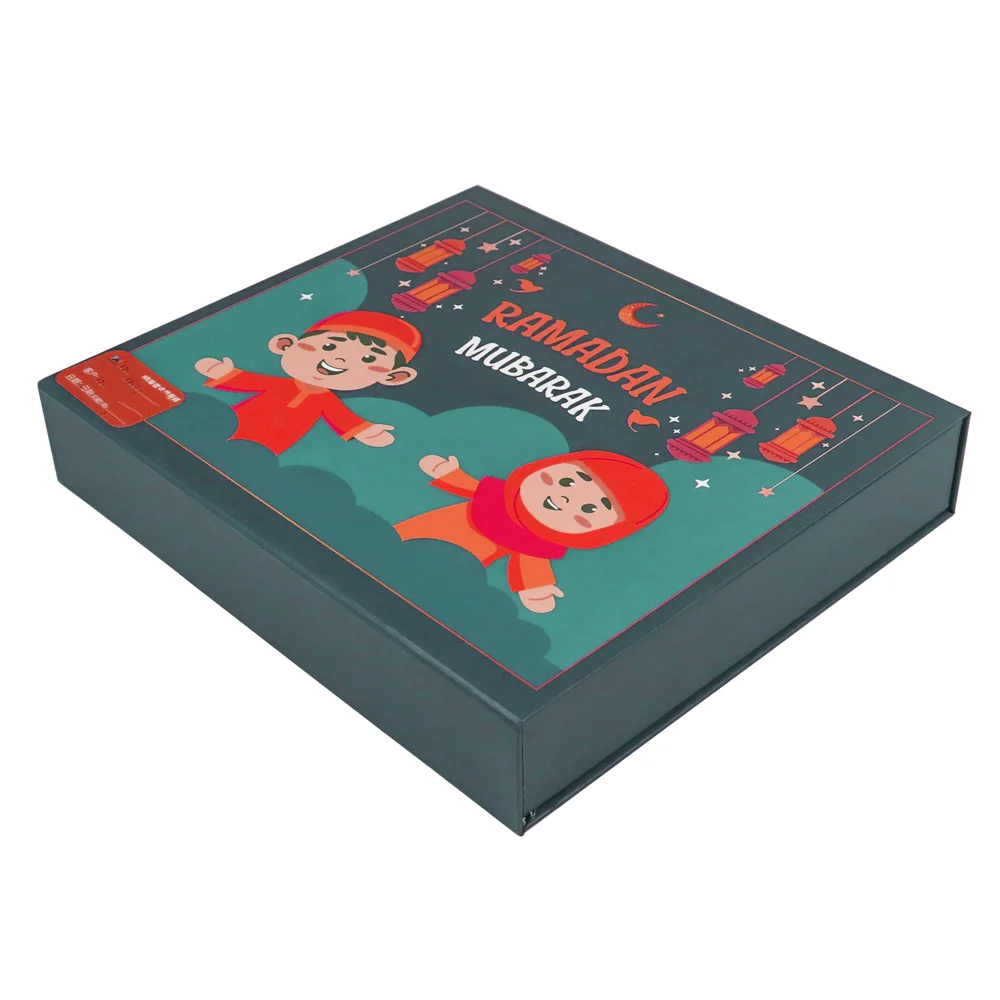 2025.Wholesale Custom Logo Low Price Empty Christmas Chocolate Advent Calendar Cosmetic Packaging Paper Box Embossed Keepsake fo