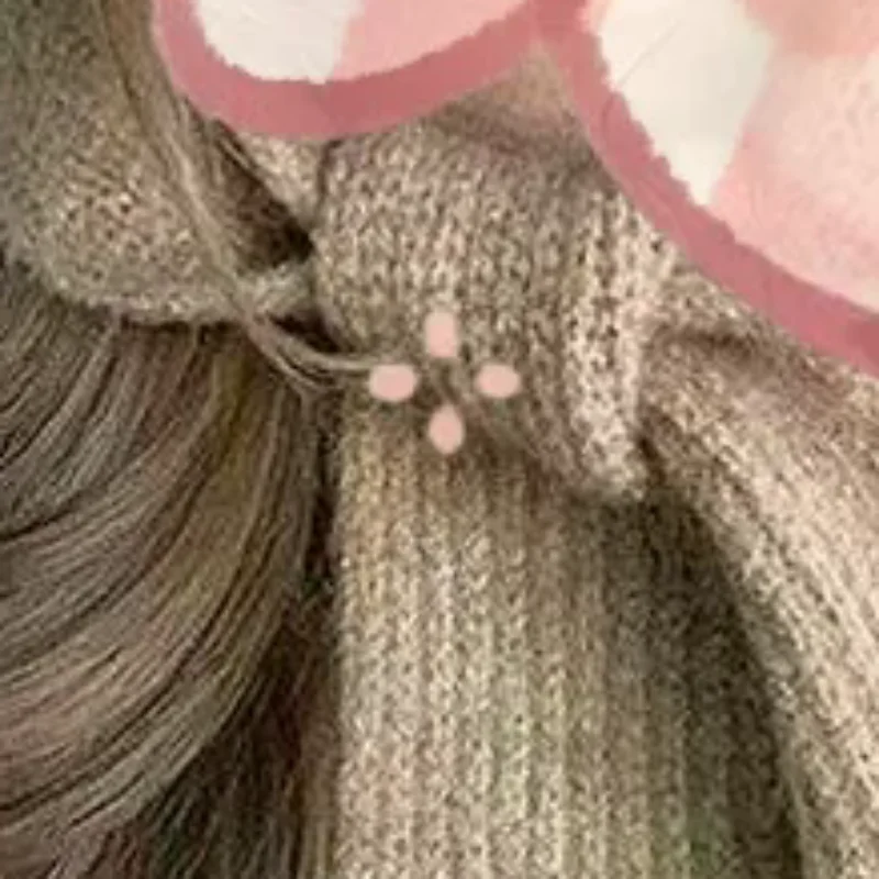 الكورية هود وشاح بالاكلافا قبعة سدادات حماية الأذن الدافئة منفذها القبعات النساء الرجعية حزام القوس بيني الشتاء اكسسوارات محبوك القانون قبعة #1