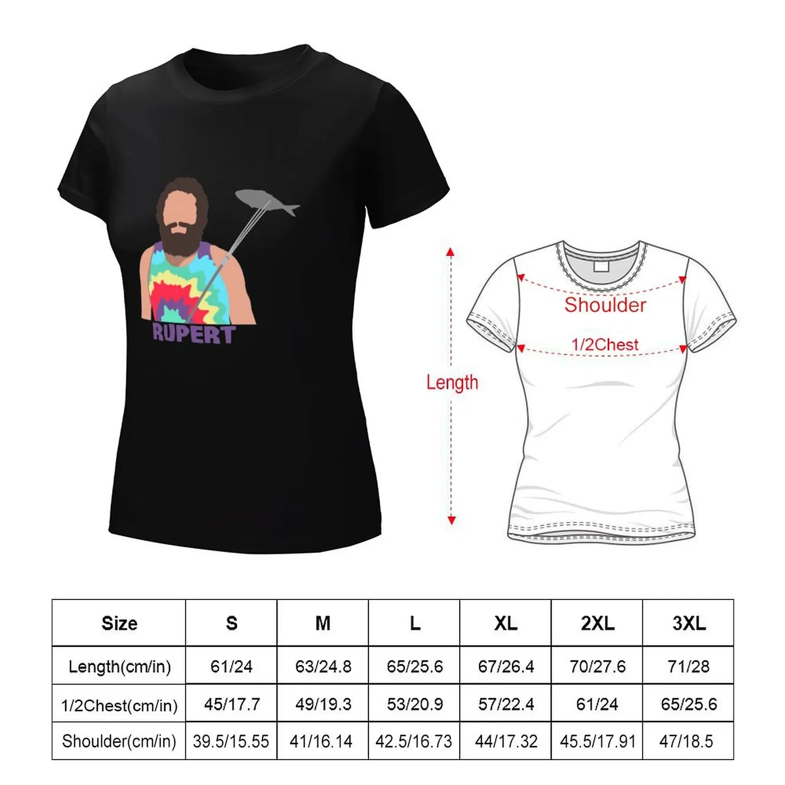 survivor rupert boneham T-Shirt cute tops Aesthetic clothing plus size tops female white t-shirt dress for Women sexy