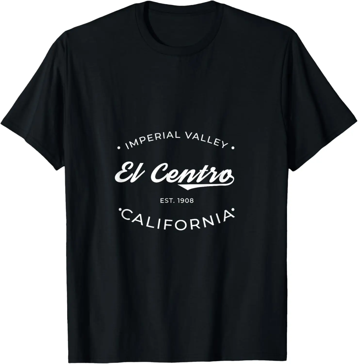 El Centro California Imperial Valley Retro Logo T-Shirt