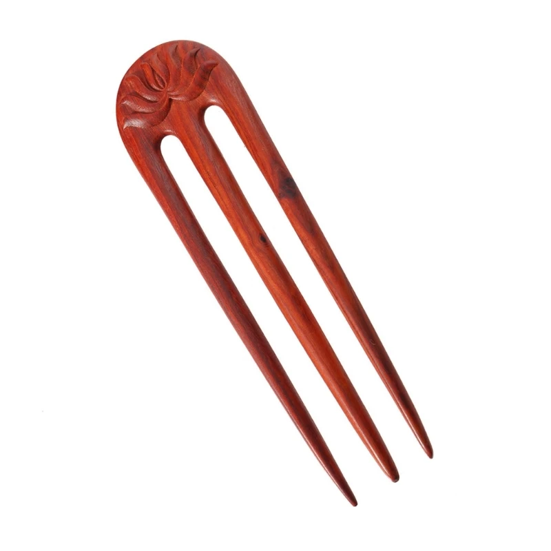 Unique Designs Wood Hair Stick Unique Designs Wood Hair Stick Wood Carving Hair Pin Accessory for Lasting Use
