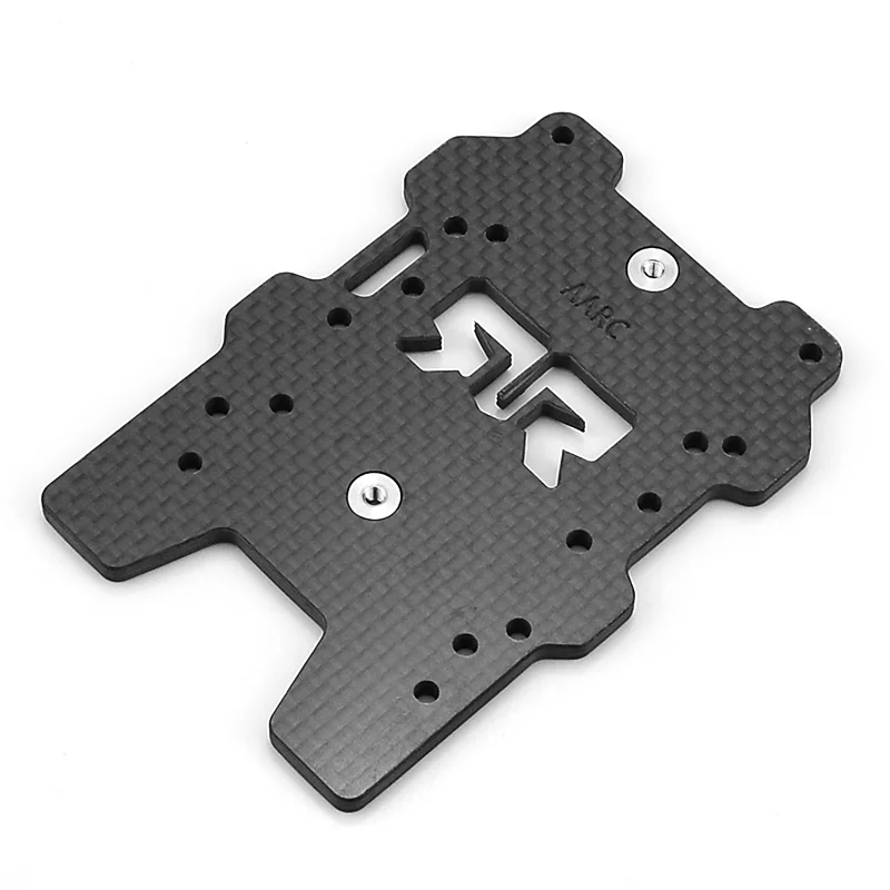 Carbon Fiber Electrical Adapter Board ESC Cover for 1/7 ARRMA LIMITLESS F1 V2 Speed Bash Roller Car Upgrade Parts