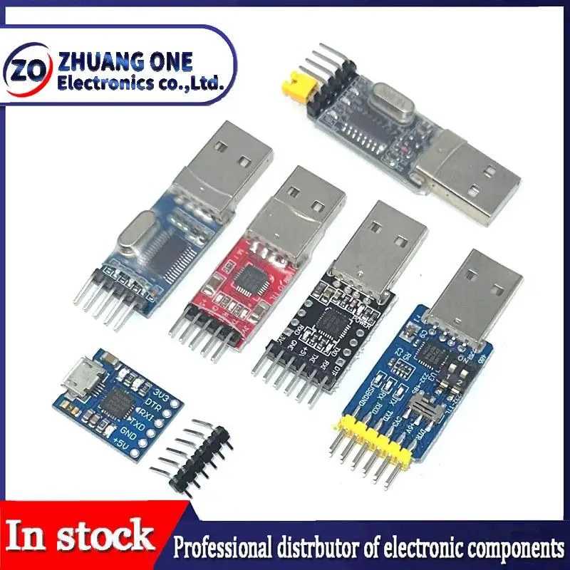 CP2102 Micro USB 2.0 to UART TTL 5PIN Connector Module Serial Converter STC Replace FT232 USB TO TTL CH340G PL2303 for arduino