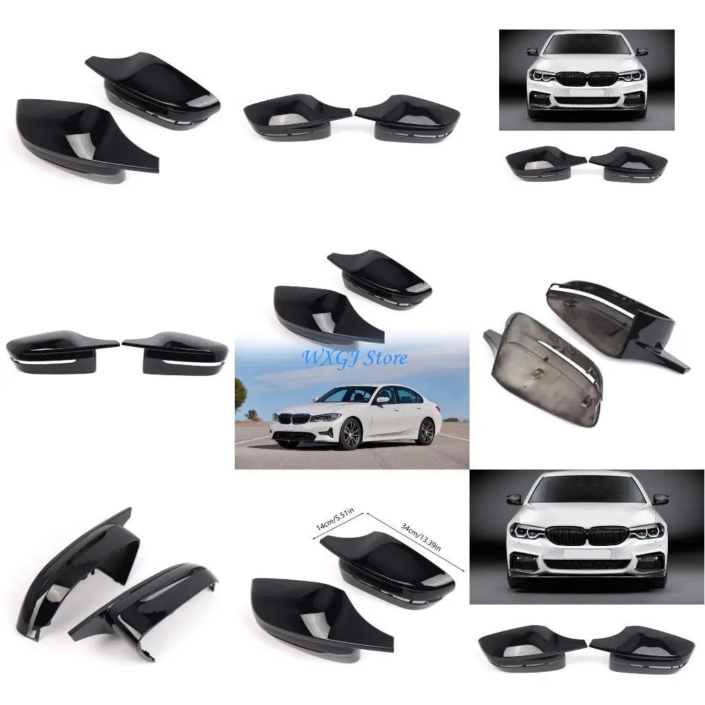 

37JE Rearview Door Wing Mirror Cover Rain Eyebrow Guard Shell for G22 G23 51167422720