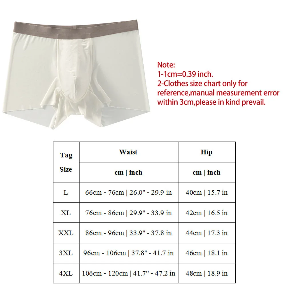 Summer Cooling Ice Silk Seamless Boxer Shorts Men Soft Underpants Male Ultra-thin Breathable Innerwear Male Comfortable Lingerie