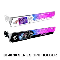 30 40 50 Series VGA Holder Bracket 2.2 Inch IPS Display ROG Video Card Support 5080 5090 DIY GPU Gaming Monitor RGB AURA SYNC
