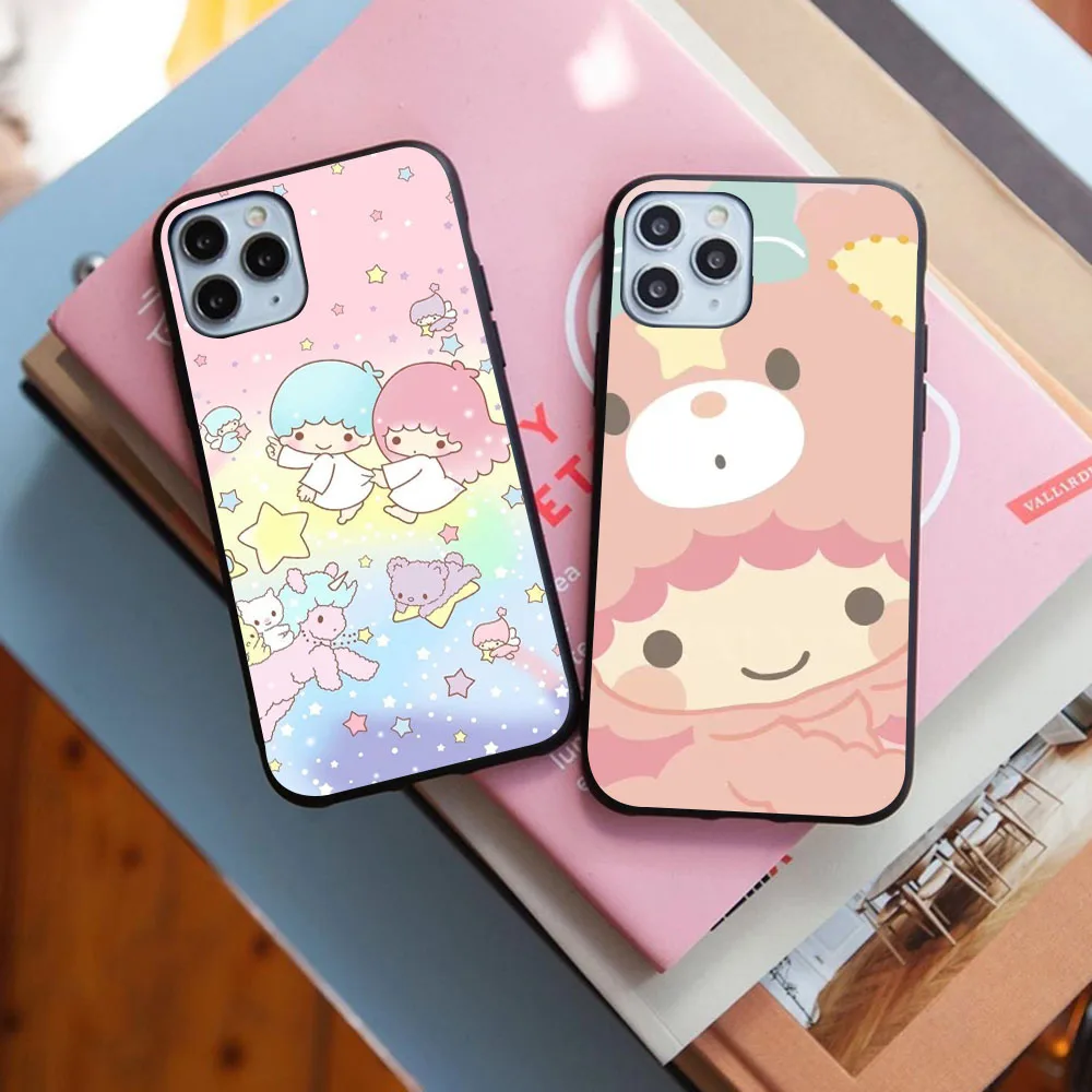 ZY17 Little Twin Stars Silicone TPU Case for Motorola Moto Edge 20 S Lite 30 G50 G60 G60S G41 G51 G71 G22 G42 G32 G100 E32 Pro