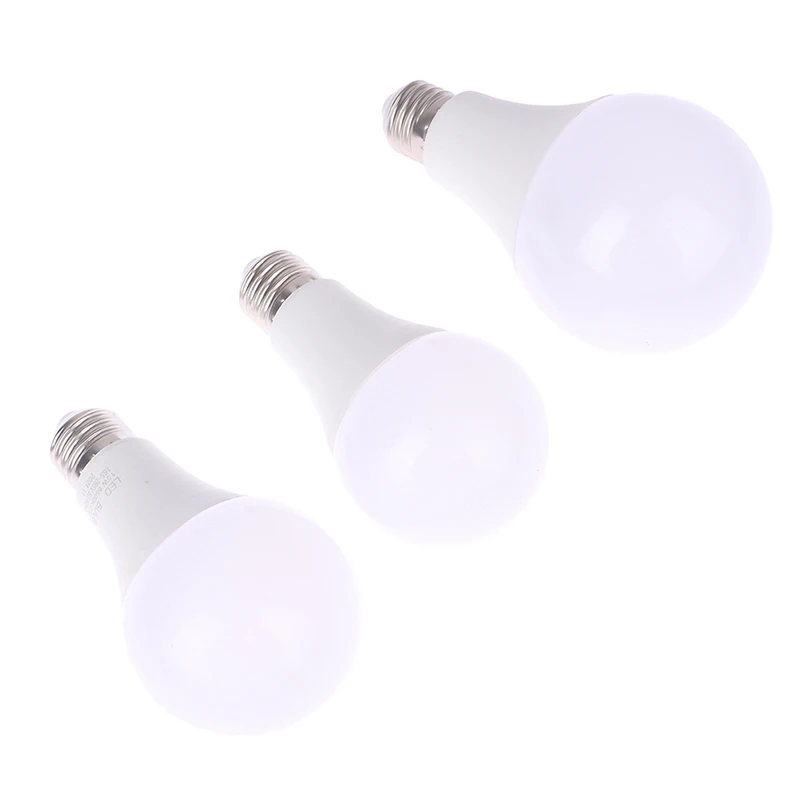 E27 Equivalent LED Bulbs 5W 7W 9W 12W 15W 18W Lamps LED Spotlight Cold/Warm White With Base Household Energy Saving Light Bulbs