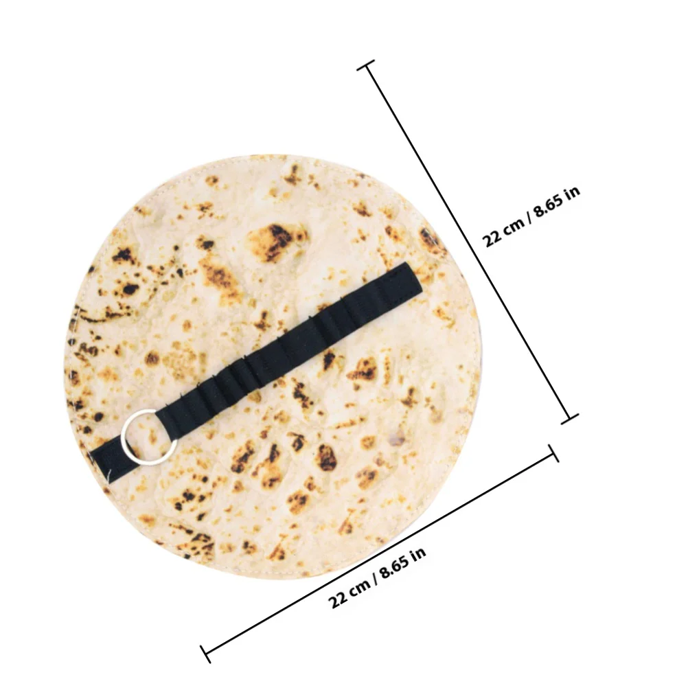 Trousse à crayons à motif Tortilla, 2 pièces, organisateur de crayons en toile robuste pour l'école et le bureau, rangement de fournitures artistiques