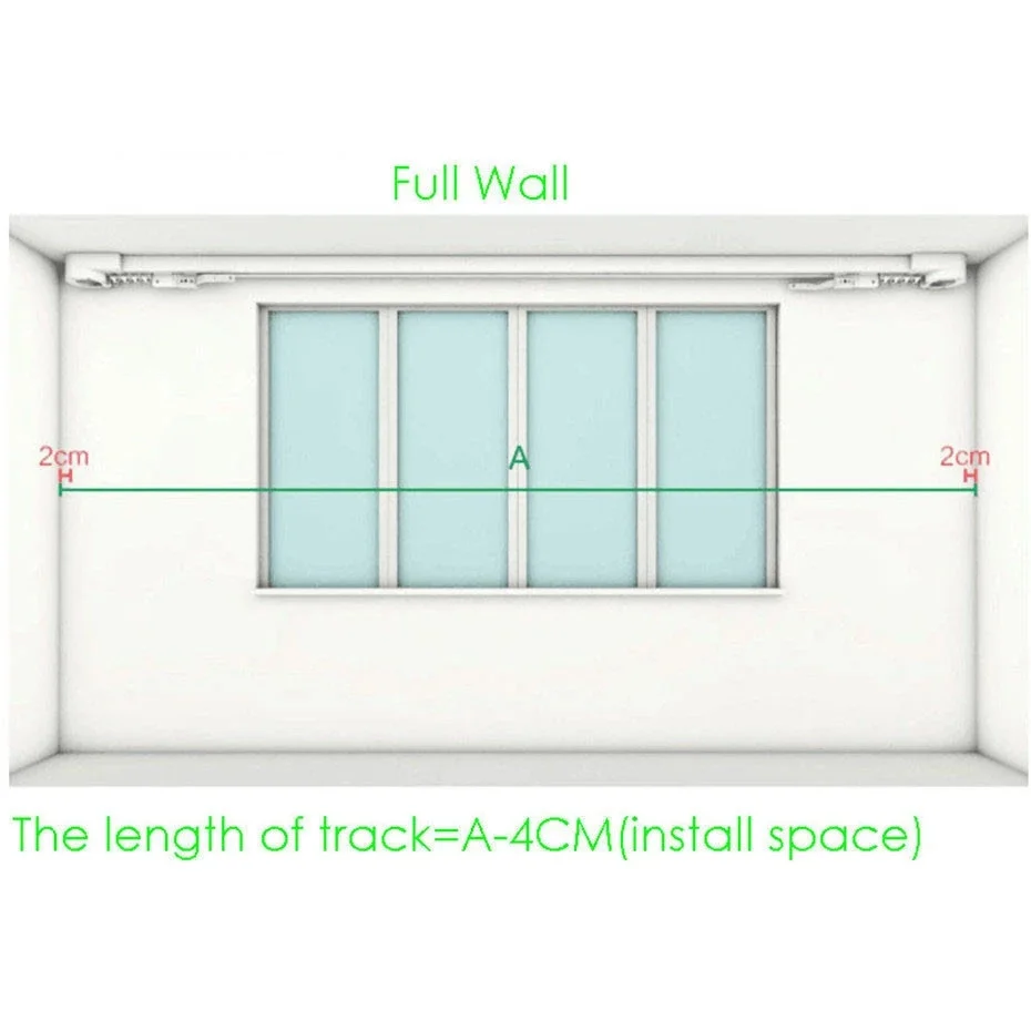 Tuya Smart Home Life Curtain Track Customize Super silent карниз for curtains motor tuya wifi zigbee Motor curtain rail cornice