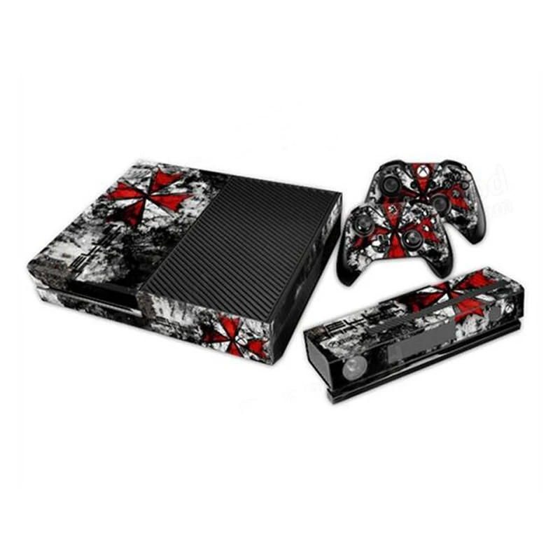 cross Red Decal Skin Sticker Protector For XBOX ONE Controller Console